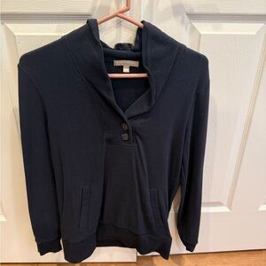 Banana Republic collard sweatshirt